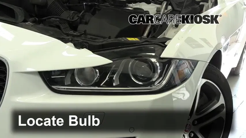 2017 Jaguar XE Premium 3.0L V6 Supercharged Lights Turn Signal - Front (replace bulb)